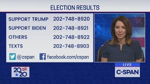 C Span Coverage Of Ongoing Election Results C Span Org