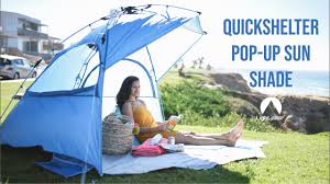 1 put up a tent. Quick Shelter From Lightspeed Outdoors Pop Up Sun Shelter With Upf 50 Sun Protection Youtube