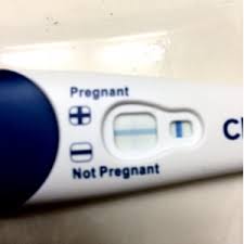 Clear Blue Pregnancy Test Faint Line Positive Pregnancy Test