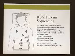 The rush exam could be used in emergency wards to detect types of shock. Stephanie Doniger On Twitter The Rush Protocol Himap Ultrasoundpod Foamed Pocus Winfocus Devem2016