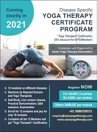 We did not find results for: Online Yoga Therapy Certificate Program 2021 Asian Yoga Therapy Association