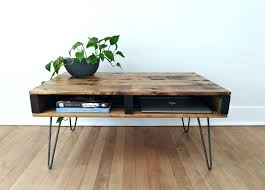 Build your pallet coffee table can be done a million ways, and you can find many ideas on this topic that you can make yourself on the internet. Pallet Coffee Table Finished In Walnut With 12 Industrial Hairpin Legs Modern Rustic Reclaimed Furniture Pallet Coffee Table Reclaimed Furniture Coffee Table Wood