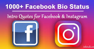 2020 Best Facebook Bio Status About Me Intro Quotes I hope that with these amazing fb bio, you had seen or chose the one that best explained you! 2020 best facebook bio status about me
