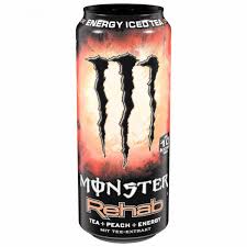 Tear into a can of the meanest energy drink on the planet, monster energy. Monster Energy Rehab Peach 0 5l Bestino
