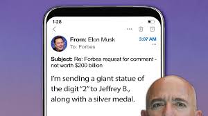 Elon Musk Now World S Richest Person Told Forbes He S Sending Jeff Bezos A Silver Medal