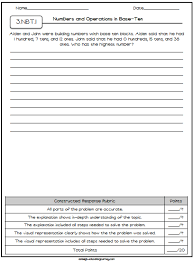Common Core Constructed Response Math Assessments Have Students Explain Their Thinking In Writing A In 2020 Math Constructed Response Constructed Response Math Writing