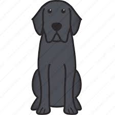Labrador Retriever Black Edition Download Cartoon Dog Labrador Retriever Labrador Dog Labrador Retriever Dog Labrador Retriever