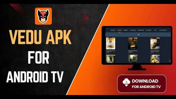 Vedu App on Android TV big screen