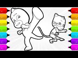Check spelling or type a new query. Drawing And Coloring Catboy Gekko From Pj Masks
