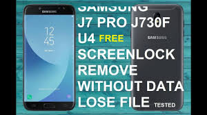 First, turn on your mobile by holding the power button. Samsung J7 Pro J730f U4 Screenlock Remove Without Data Lose Samsung Data Samsung Galaxy Phone
