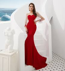 Brides don't need to be decked out in white wedding gownsin order to stand out on their big day. New Hot Selling Products New Design Popular Mermaid Wedding Dress Red Color Buy Mermaid Wedding Dress Red Color Mermaid Wedding Dress Chiffon Mermaid Wedding Dress Lace Appliques Product On Alibaba Com