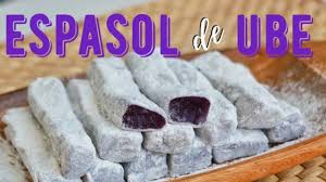 Ube Espasol Recipe Glutinous Rice Flour Recipe Na Pang Meryenda O Pang Negosyo Youtube