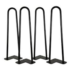 Attaching the legs to the table this way will allow for small movements in the wood as it expands and contracts with humidity over time. Furniture Leg Metal Furniture Parts Furniture Accessories Replacement Parts The Home Depot
