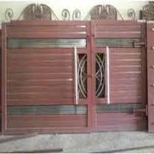 Stay compatible with latest graphic software. Give Your Home A Stylish Look With Wooden Style Main Gate Decorchamp