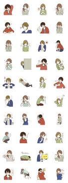 Terlaris sticker stiker list stripe mobil xenis xpander mobilio rush crv brv hrv stiker universal. 43 Ide Stiker And Theme Line Stiker Anime Neko Kartun