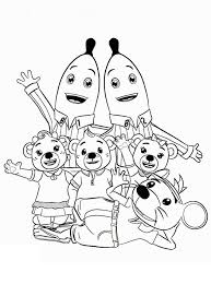 Parents may receive compensation when you click through and purchase from links contained on this website. Bananas In Pyjamas And Friends 2 Coloring Page Free Printable Coloring Pages For Kids