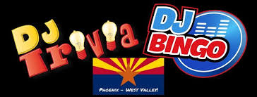 Featured in great restaurants and bars across the nation, dj trivia is a fun, live, interactive trivia game that includes you, your team, other teams, and a live dj host. Dj Trivia Dj Bingo Phoenix West Valley Home Facebook
