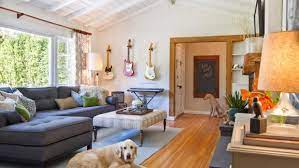As you start browsing furniture, decorating and wall ideas for your room, think about the space's desired purpose and focus on a few staple items, such as a comfortable sofa and a coffee table, then choose the rest of the accent furniture and wall decor accordingly. Tips For A Pet Friendly Home Hgtv