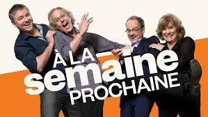 My logistics team will bring me new equipment next week and i will get moving. A La Semaine Prochaine Radio Canada Premiere