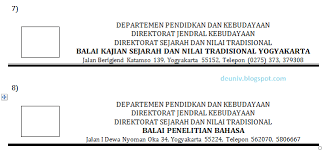 Sama halnya dengan cara penulisan kepala surat atau kop surat, tanggal surat, nomor surat, lampiran, dan perihal. Kop Surat Dinas Tasadmin