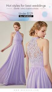 Passion High Neck Chiffon Lace Triangle Back Halter Bridesmaid Dress Cheap On Sale Wedding W Cheap Chiffon Bridesmaid Dresses Halter Bridesmaid Dress Dresses