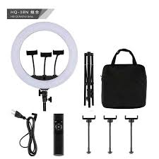 18 Inch Hq Bicolor Led Ring Light Kit With Stand Social Media Beauty Ticok Light Led Ring Light Led Ring Selfie Ring Light