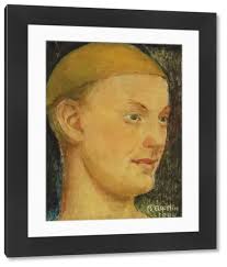 Heritage Images Print of Bruno Aspelin's Self-Portrait, 1894. Art Prints,  Posters & Puzzles from Heritage Images