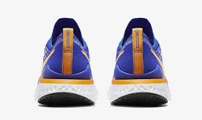 The shoe overall has no unnecessary complexity. Nike Epic React Flyknit 2 Racer Blue Black Orange Peel White Cj5228 400 Sepsport