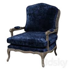 39 charming french country accent chairs. 3d Models Arm Chair French Country Armchair Bergere