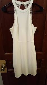 White Cocktail Dress Size Small 4 6 Fashion Clothing Shoes Accessories Womensclothing Dresses Ebay Lin White Cocktail Dress Dresses Elegant Maxi Dress