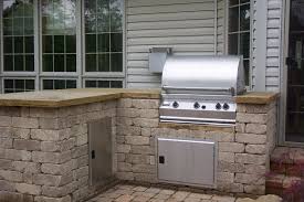 Recycle wood, tile, or whatever other building materials you have on hand to create a unique diy grill station for your patio, deck or backyard. Outdoor Firepits Fireplaces And Grill Stations By Brandon Landscape Pittsburgh S Landscape Design Specialists