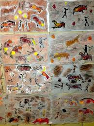 Art Expression Of Imagination Elementary Art Stone Age Art Art Lessons