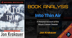 Top jon krakauer books to read online. Book Analysis Into Thin Air By Jon Krakauer Base Camp Magazine