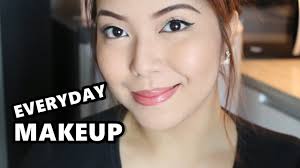everday makeup tutorial with a bit of