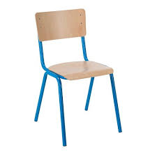 Siege et dossier en cuir synthétique (100% pu) et enlacement de nylon. Chaise Scolaire T6 Color Tout Le Mobilier Sur Maxiburo Fr