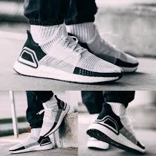 Black And White Ultra Boost 19 On Foot Look At The Adidas Ultra Boost 19 Panda That Is Now Available Link To Purchase Is Posted In Our Bio Justfre Adidas Ultra Boost Adidas Men Sneakers