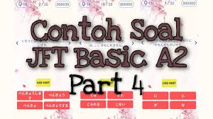 We did not find results for: Contoh Soal Jft Basic A2 Latihan Soal Jft Basic N4 Jft Basic N4 Bahasa Jepang N4 Youtube