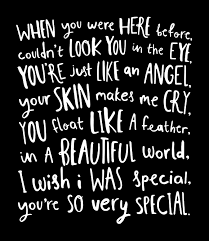 I Dreamt About You Nearly Every Night This Week Whippin Piccadilly Font Radiohead Lyrics Indie Lyrics Creep Quotes