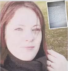 Mum reveals letter from man who killed daughter
