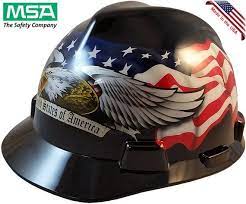 Msa V Gard American Pride Usa Hard Hat Etsy In 2021 Hard Hats American Pride Hard Hat