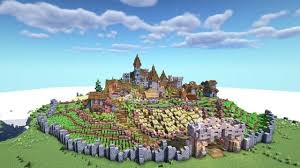 I suppose my days spent wondering are over, thanks to the instant buildings mod. An Overview Of Our Starter Village Minecraftbuilds Minecraft Minecraft Crafts Minecraft Blueprints