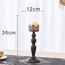 Limited time sale easy return. Luxury Black Metal Cup Candle Holder Wedding Candelabra Home Decoration Accessories Modern Bougeoir Candle Stand Menorah 50ko201 Candle Holders Aliexpress