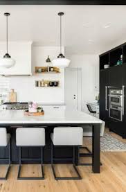 25 black & white kitchen cabinet ideas