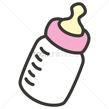 Download Baby Milk Bottle Vector Image 2100312 Stockunlimited