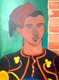 Mohammed, Painting by Gilles Roy