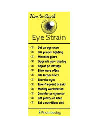 As the condition worsens, it could lead to increased if you aren't sure if you're experiencing computer eye strain, check out the following symptoms. How To Avoid Eye Strain Infographic By Anthony Casimano Issuu