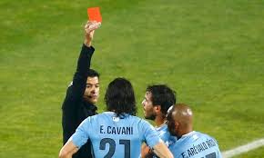 Chile vs uruguay rezultatul live în liga copa america. Copa America 2015 Chile 1 0 Uruguay Report Edinson Cavani And Jorge Fucile See Red As Hosts Progress Despite Carnage Daily Mail Online