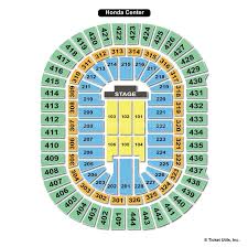 Honda Center Anaheim Ca Seating Chart View