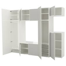 Platsa Kleiderschrank Weiss Skatval Hellgrau Armoire Penderie Ikea Armoire Penderie Ikea