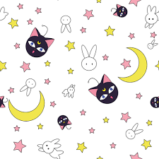 Image Result For Kawaii Moon Tattoo Sailor Moon Wallpaper Sailor Moon Background Sailor Moon Art